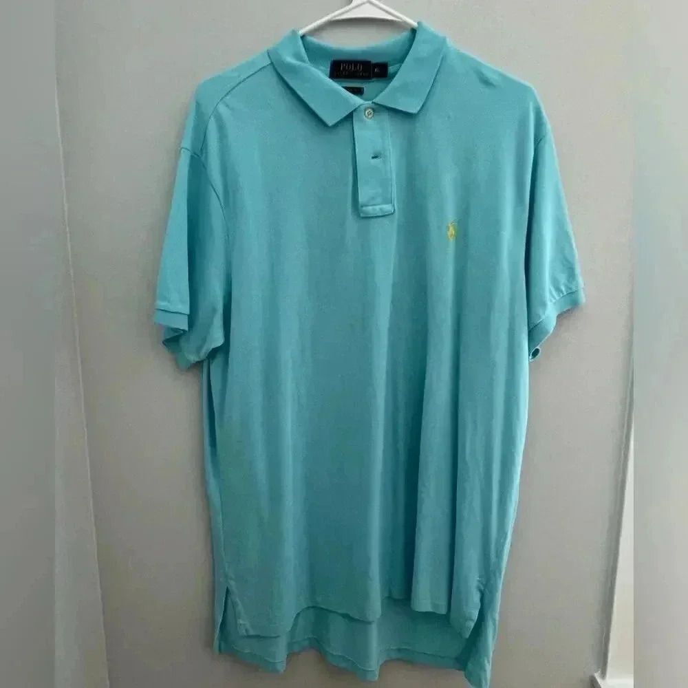Custom Fit Blue Polo by Ralph Lauren Polo